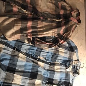 AERIE COZY FLANNEL DRESSES